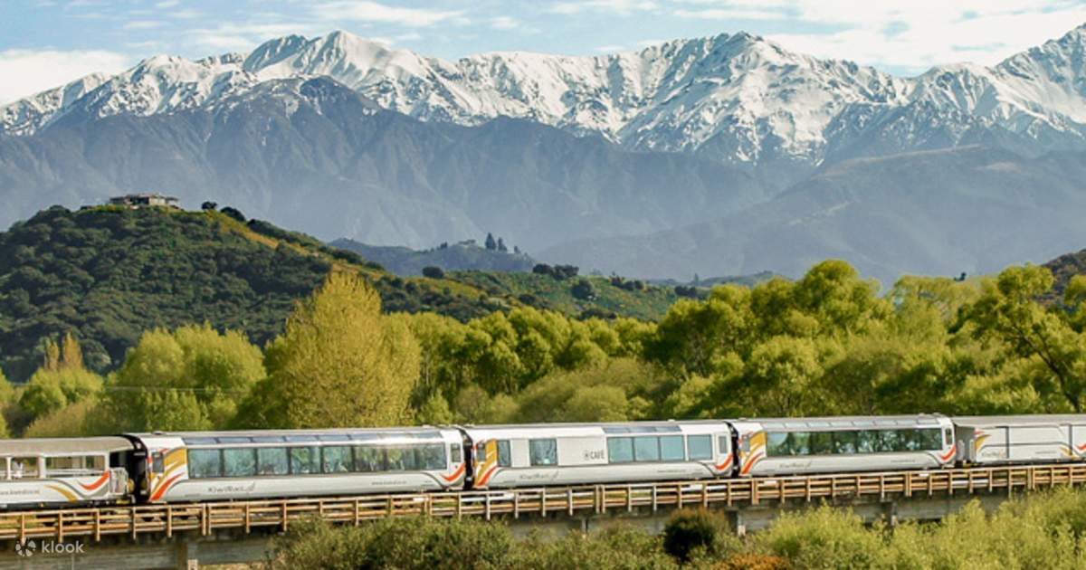 Coastal Pacific Train Ticket Between Christchurch and Picton, New